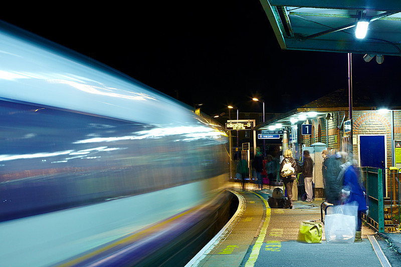 Train Arriving In Station - Creative Studio & Fine Art
