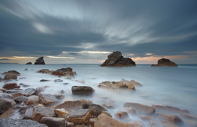 Mupe Bay Sunrise - Dorset Seascapes