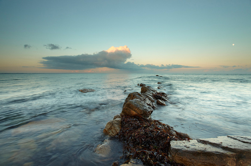 Pevril Point Sunset, Swanage, Dorset - Dorset Seascapes