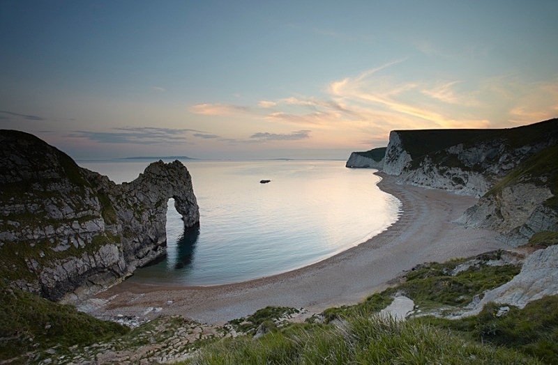 Durdle Door Sunset - Dorset Seascapes
