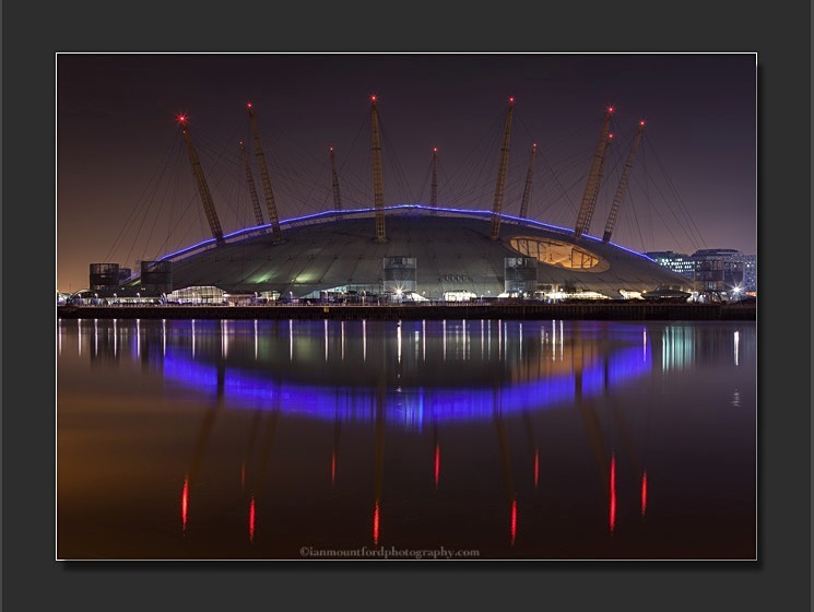 Millenium Dome Reflections - Landscape