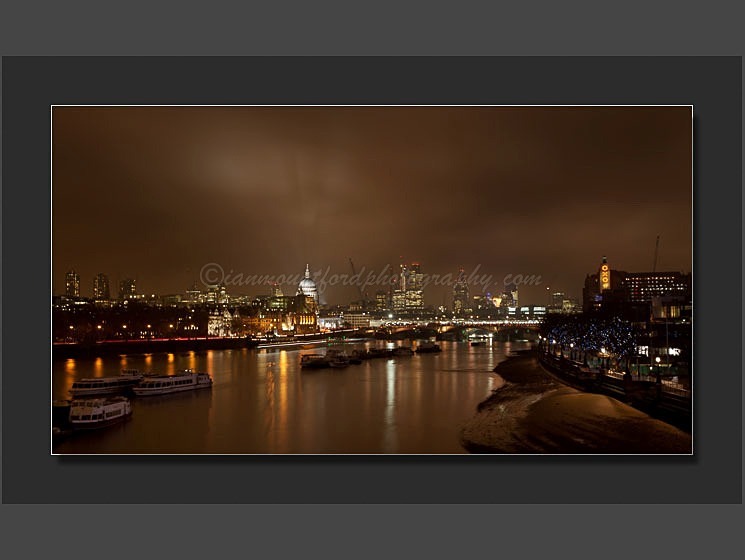 St Pauls from the Thames - Landscape