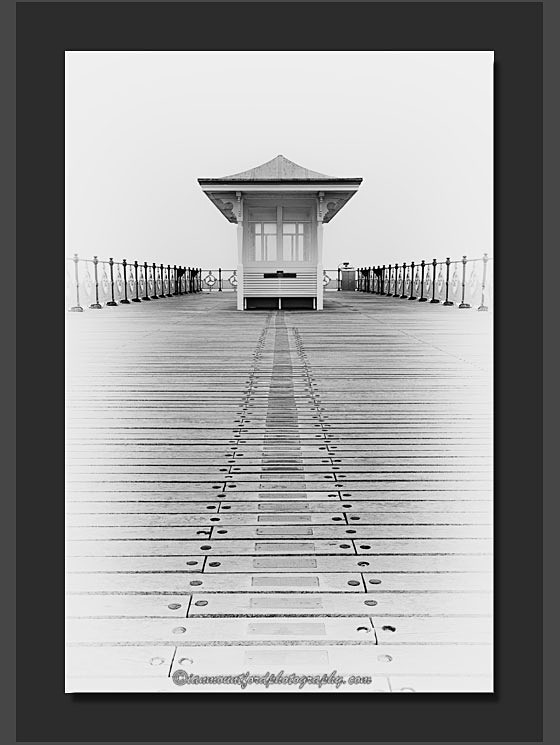 Pier Hut - Monochromatic