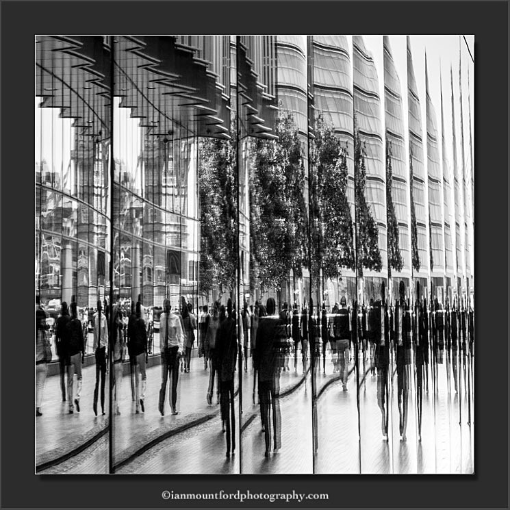 Passers-By - Monochromatic
