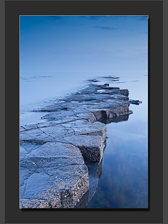 Kimmeridge at Dusk - Landscape