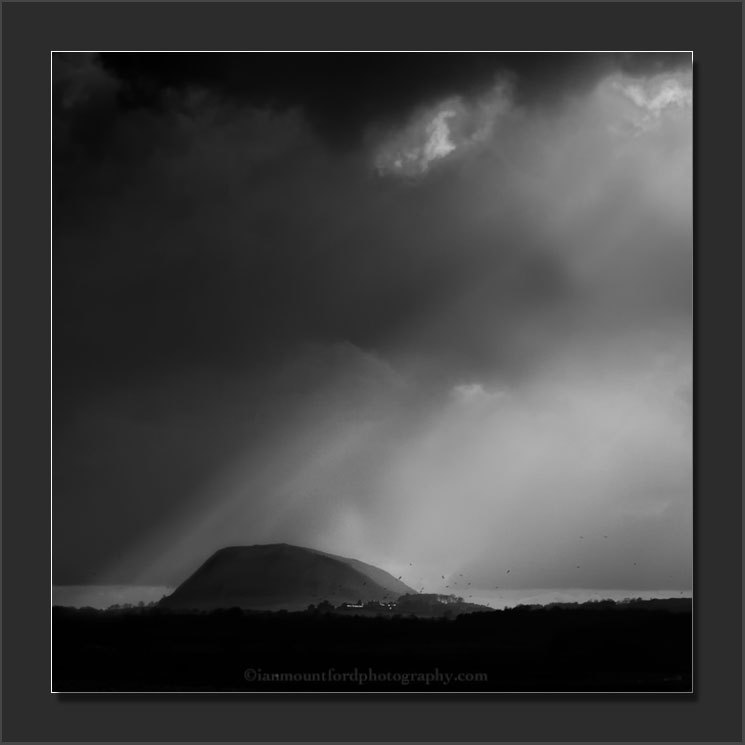 North Berwick Law - Monochromatic