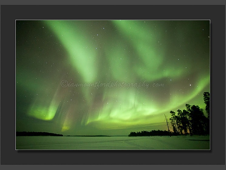 Arctic Light Show - Landscape