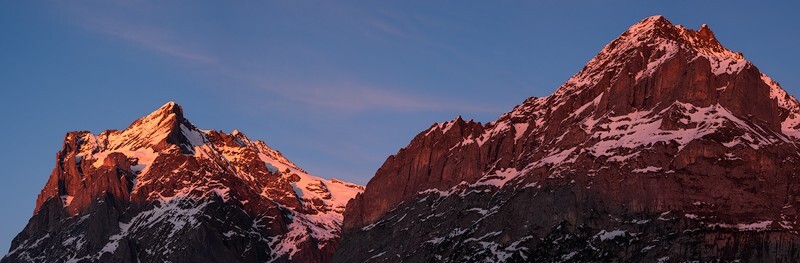 Sunset at Mättenberg - Switzerland