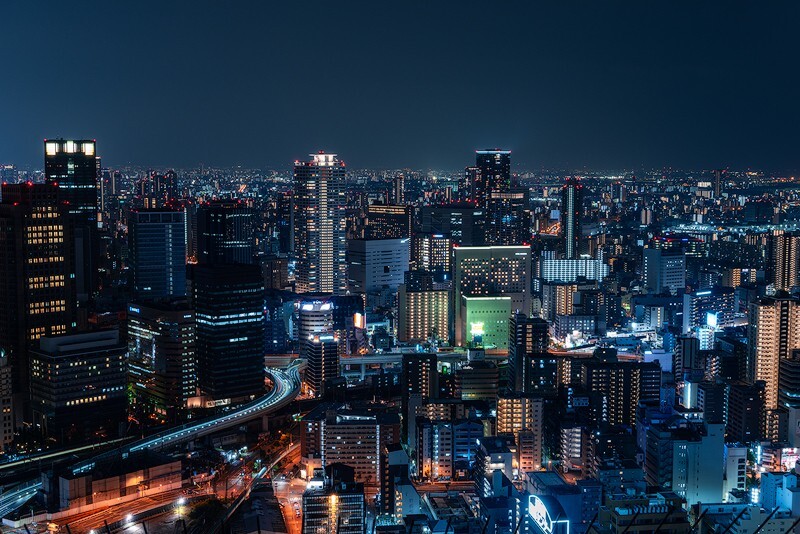 Osaka at Night