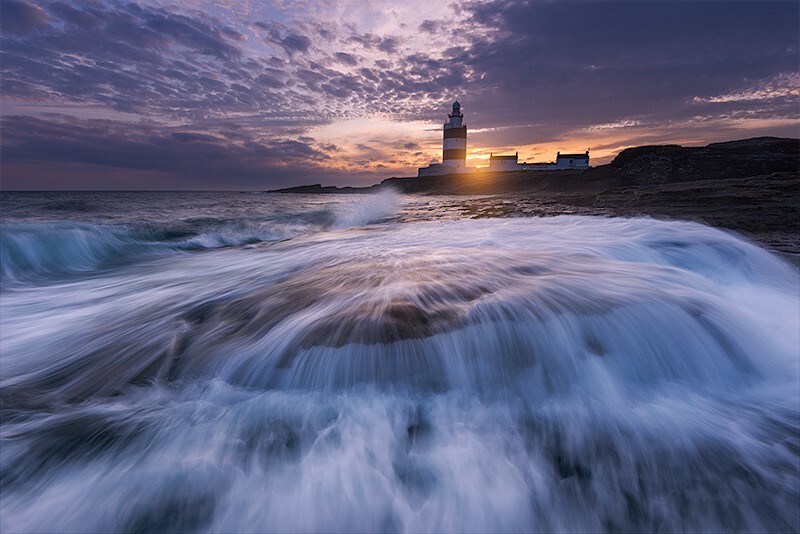 Hook Lighthouse Sunset