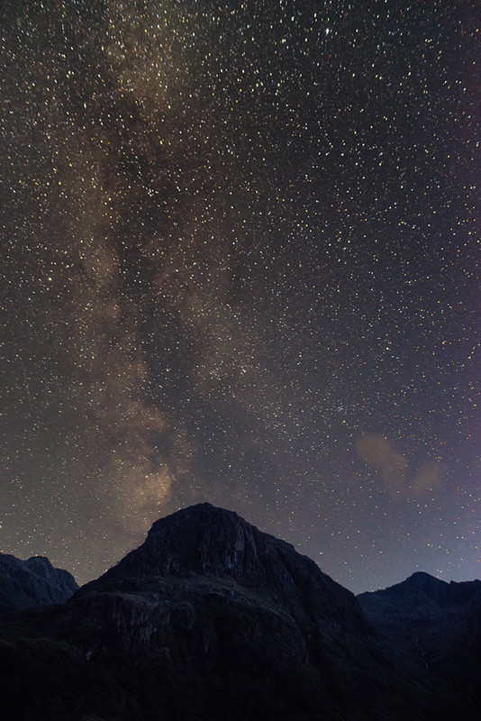 The Milky Way over Gearr Aonach, Glencoe - The Sun, the Moon, and the Stars!