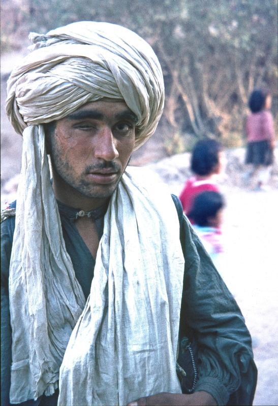 Afghan Pathan tribesman