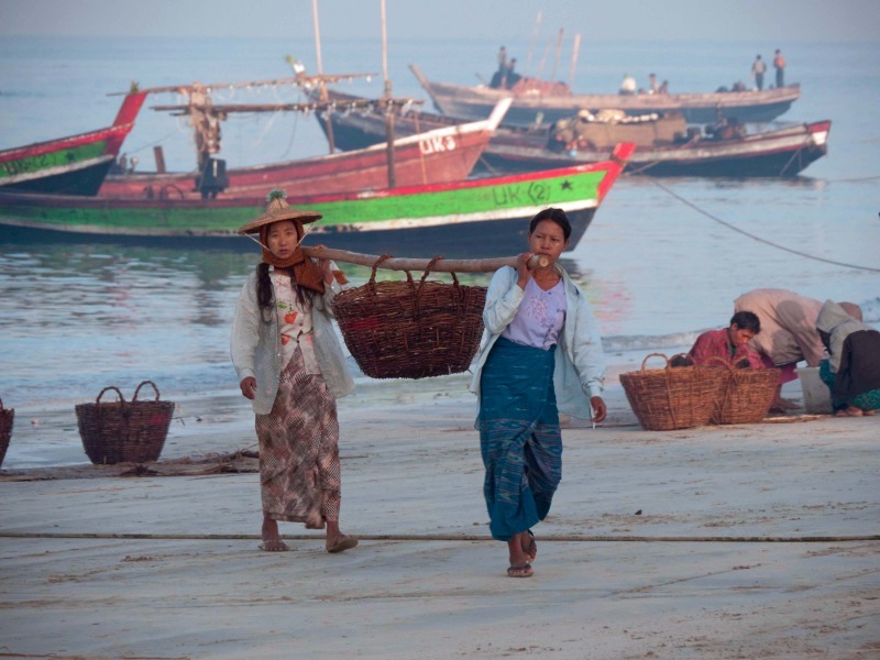 Ngapali beach, Burma