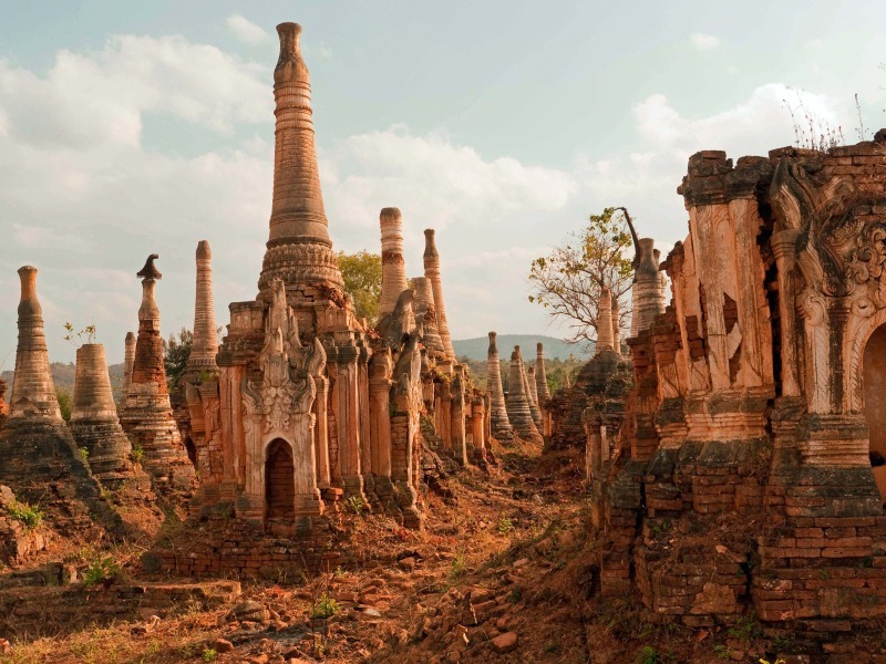 Inthein ruined pagodas