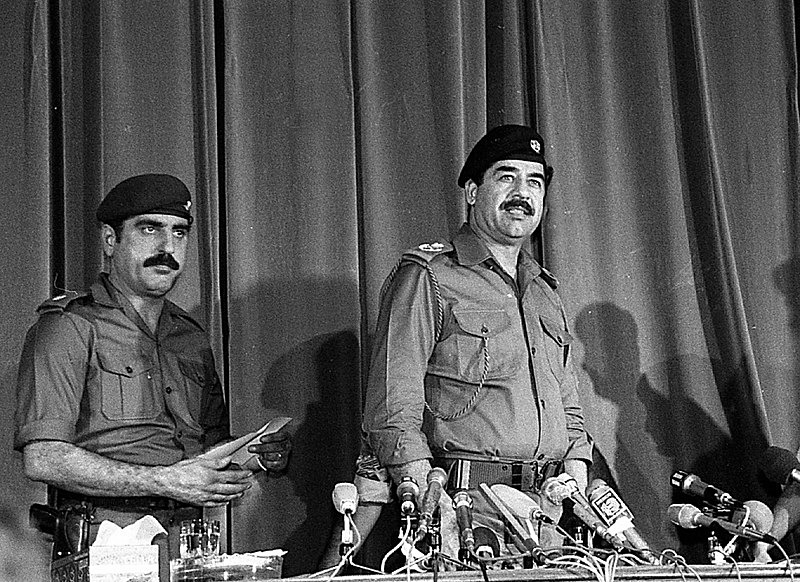 1980 Saddam Hussein in Baghdad, - Snaps from a life ill-spent