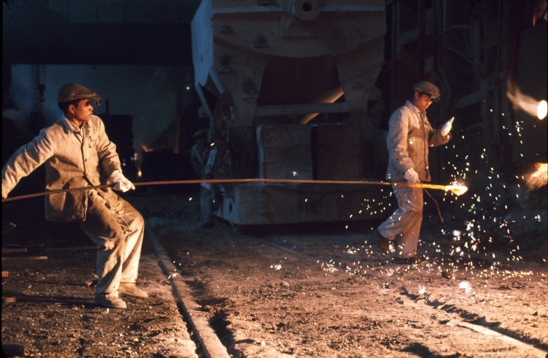 Chinese steel mill