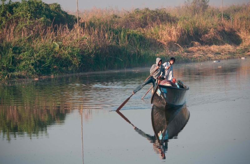 Leg Rowers on Inlay Lake