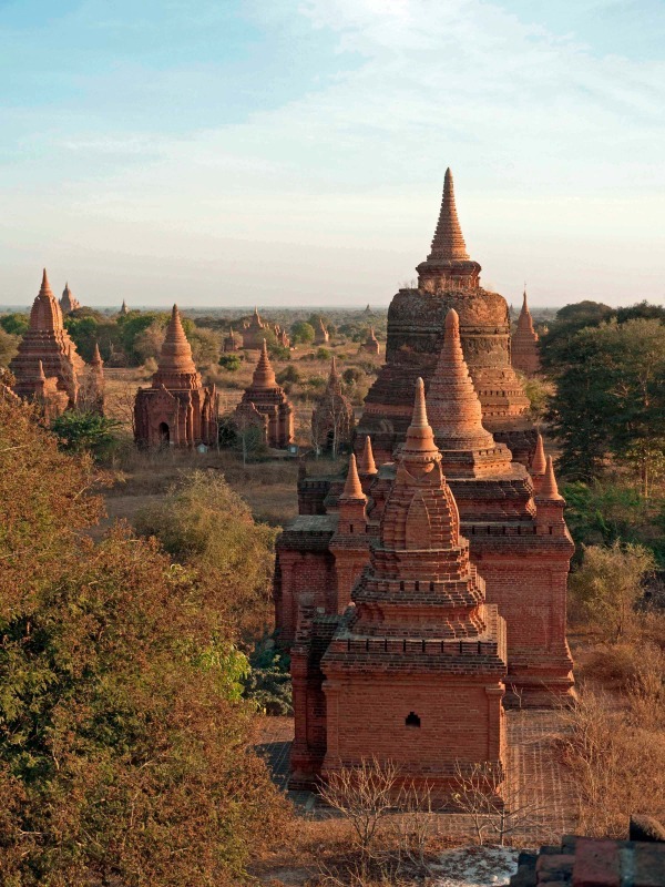 Temples at Bagan, Burma