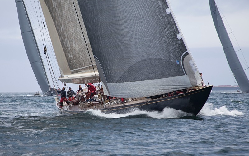 J Class yacht Rainbow