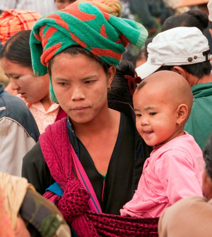 Danu woman in Burma