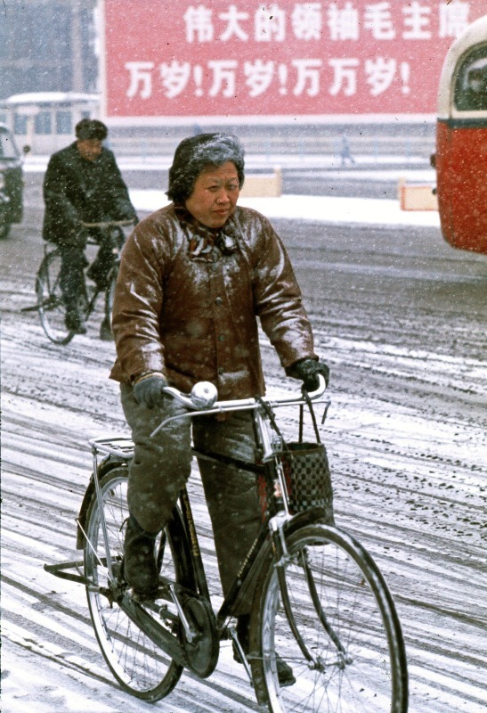 Avenue of Eternal Peace in winter