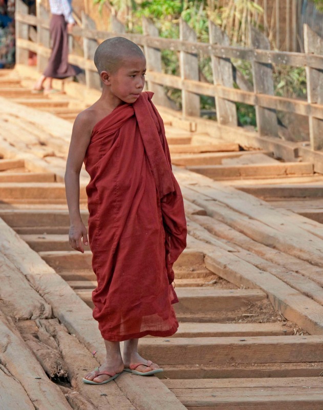 Monk in Burma