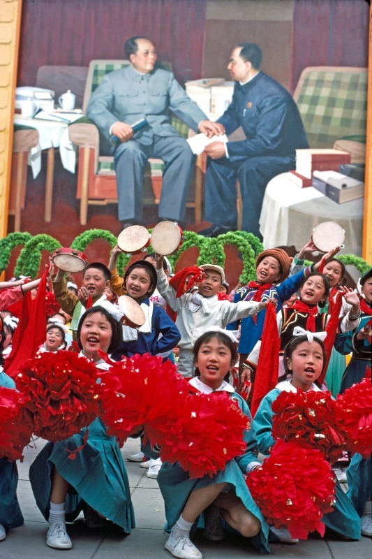 Mao with Hua Guofeng
