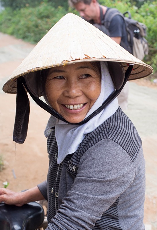 Worker at a fish sauce factory near Hoi An - Vietnam January 2013