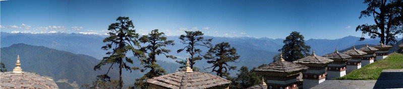 Yutong La pass (3,400metres) - Bhutan