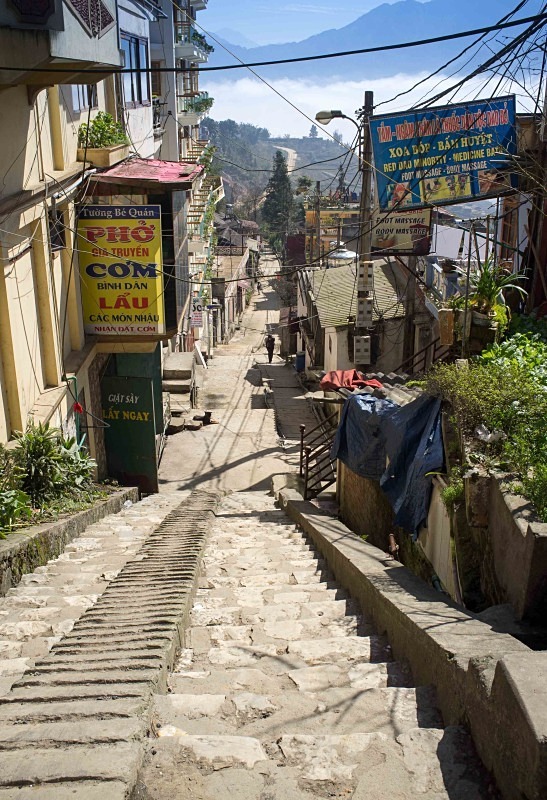 Sapa town - Vietnam January 2013