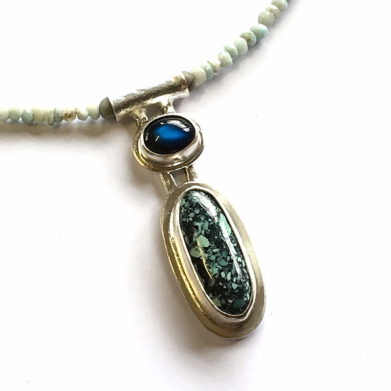  - Beaded pendants & necklaces