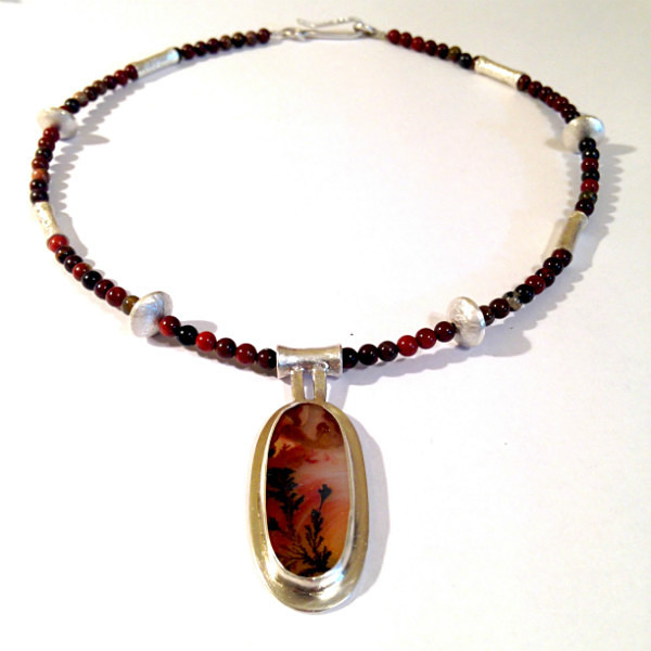  - Beaded pendants & necklaces