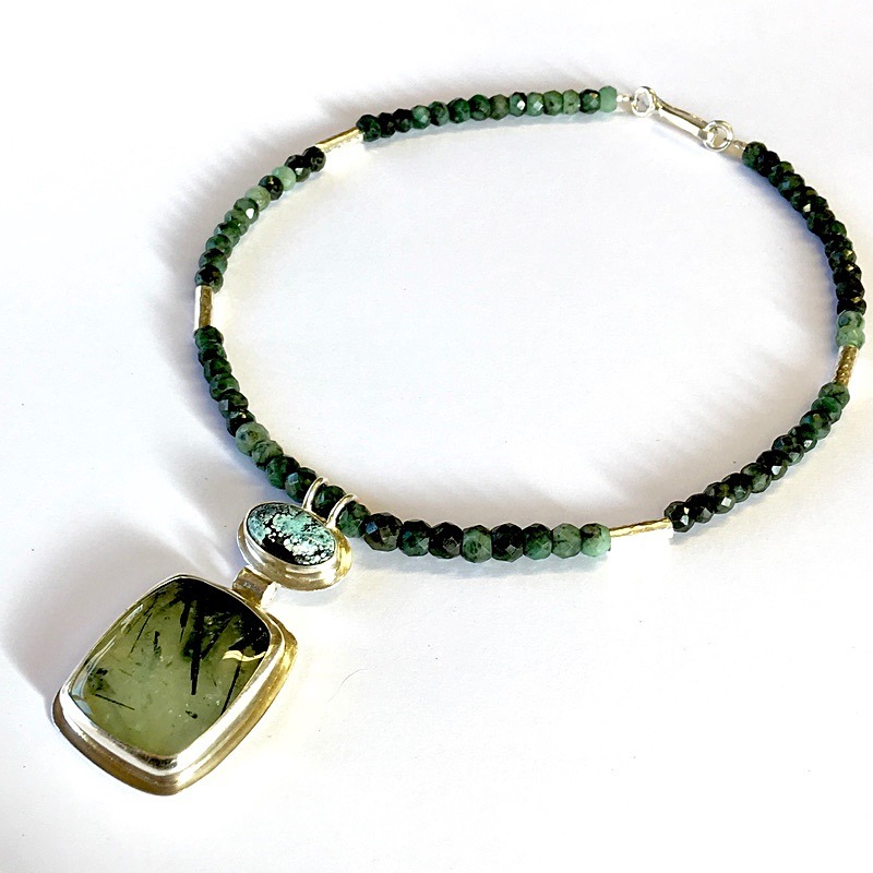  - Beaded pendants & necklaces