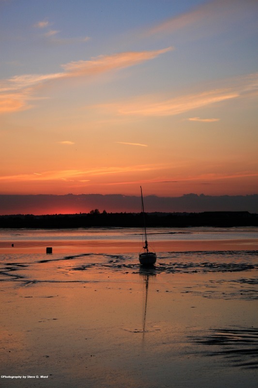Planet, Earth, Canvas, Essex, Kent, Maldon, Maylandsea, Botany, King, Photography, sea seascapes landscapes red yellow orange sunsets river coast stre