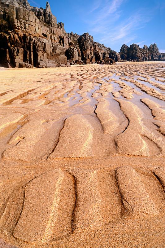 Ripples In The Sand - Cornwall