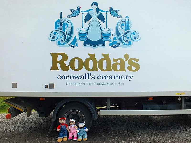 Rodda's Creamery - Cornwall VIBs Visit Lappa Valley Railway