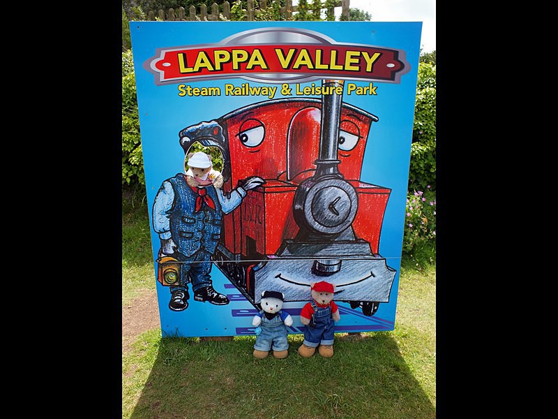 Lu's Crew - Cornwall VIBs Visit Lappa Valley Railway