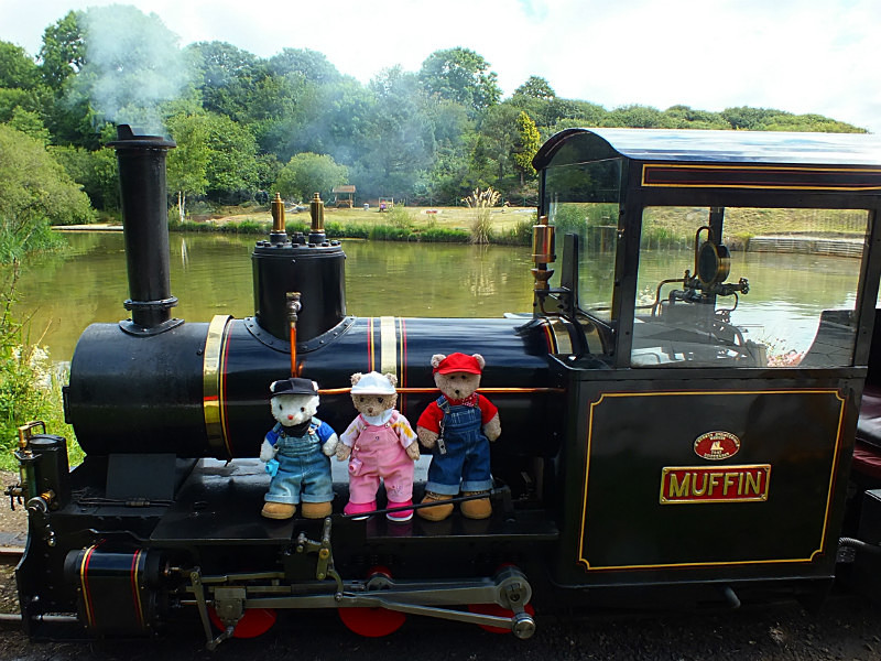 Muffin's 1st VIB Passengers - Cornwall VIBs Visit Lappa Valley Railway