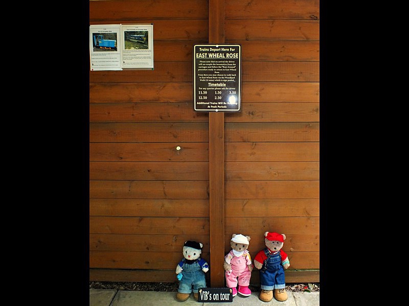 Eric's Arrival - Cornwall VIBs Visit Lappa Valley Railway