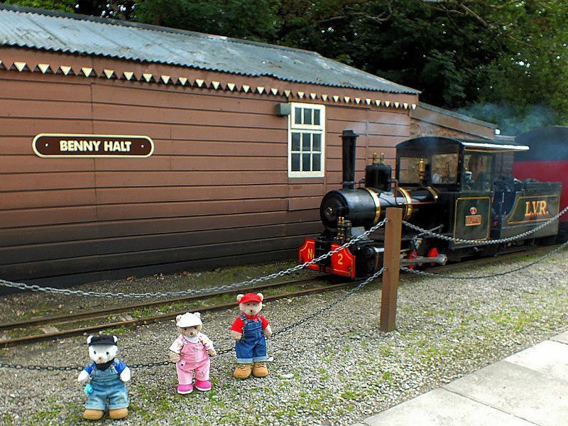 Muffin's Passengers - Cornwall VIBs Visit Lappa Valley Railway