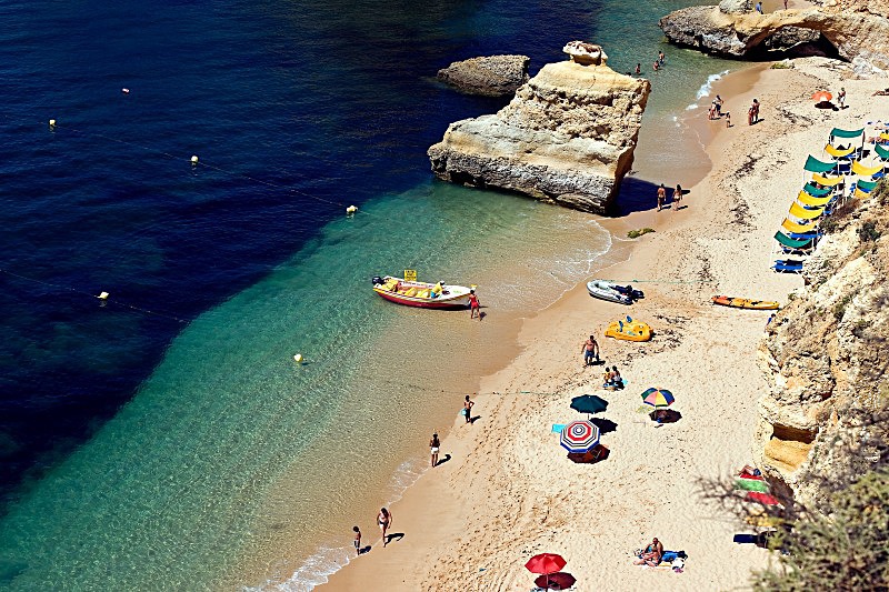 Praia da Marinha (looking down) - Beaches