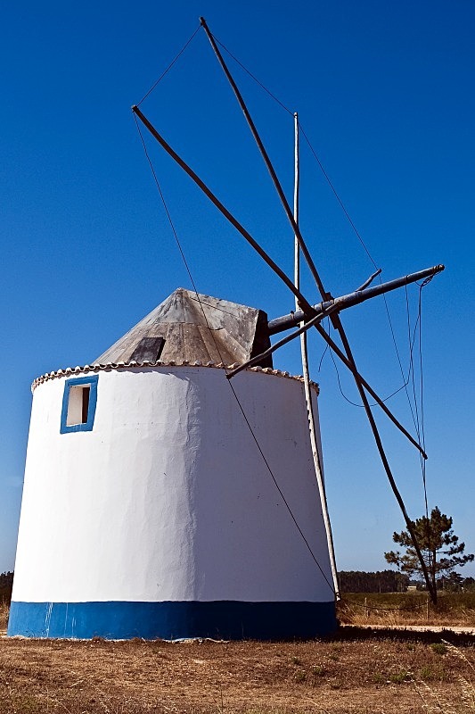 Isolated Windmill - Urban and Ancient