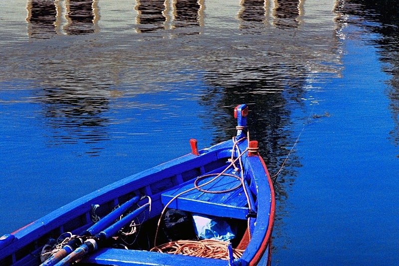 Study in Blue - Boats