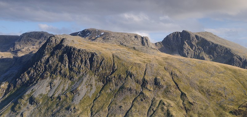 Lingmell Skyline - Mountains and Fells