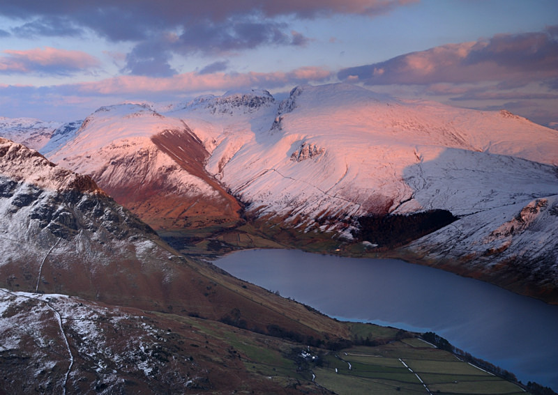 Serene Scafell - Mountains and Fells