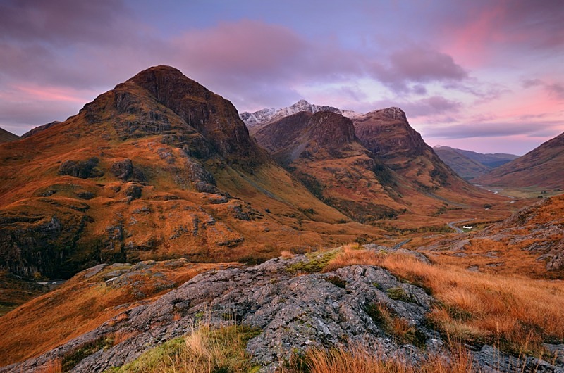 Pink Sisters - Glen Coe