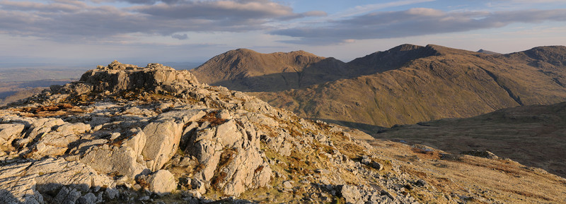 Pike o Blisco Panorama - Mountains and Fells