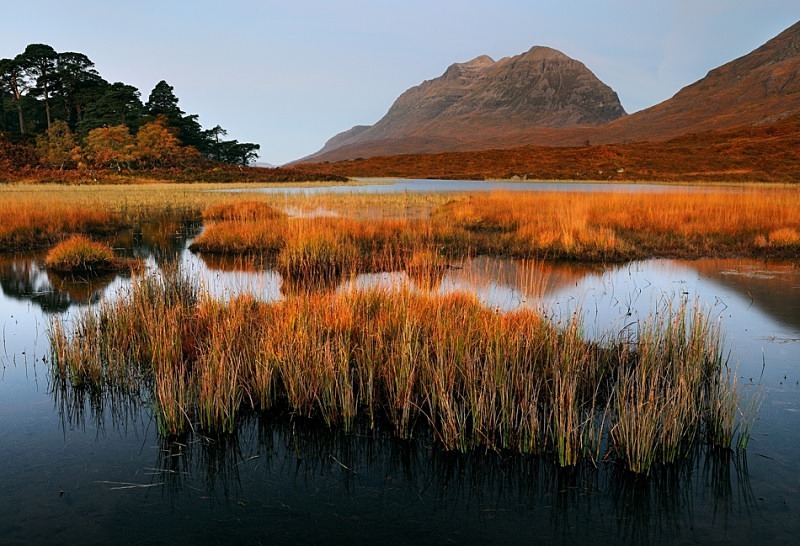 Liathach over Loch Clair - Torridon