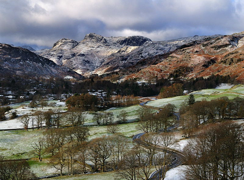 A Winters Day - Rivers and Valleys