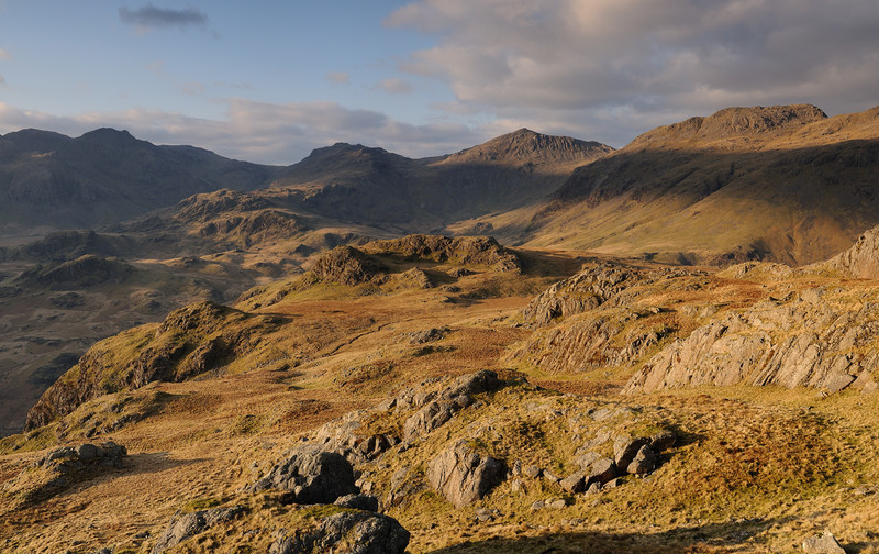 Esk Pike & Bowfell - Mountains and Fells
